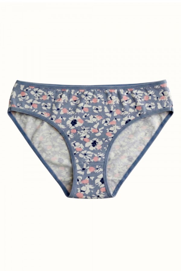 Berrak Kadın Desenli Bikini Külot 8664-28