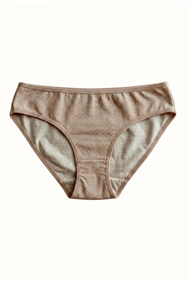 Berrak Kadın Desenli Bikini Külot 8664-5