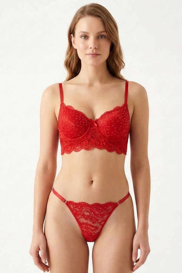 Tılsım Desteksiz Bralet Takım 3701-1