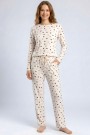 Kadın Desenli Pijama Takımı 20100-17
