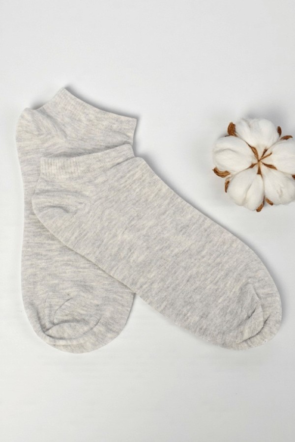 XGRİ POLO Dikişsiz Erkek Bambu Çorap 9319-3