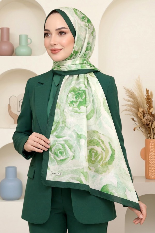 Desenli Soft Şal 6027-15