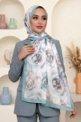 Desenli Soft Şal 6027-13