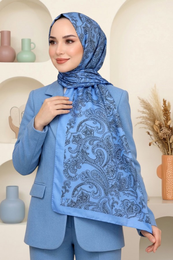 Desenli Soft Şal 6028-4