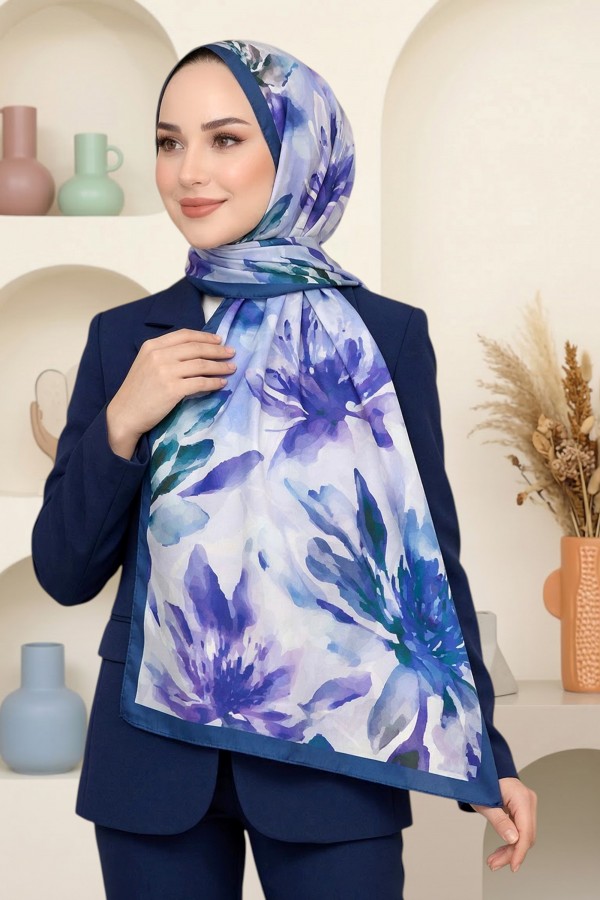 Desenli Soft Şal 6029-12