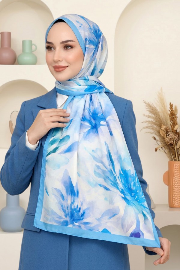 Desenli Soft Şal 6029-13