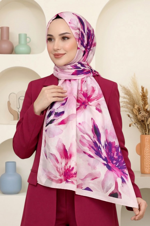 Desenli Soft Şal 6029-5