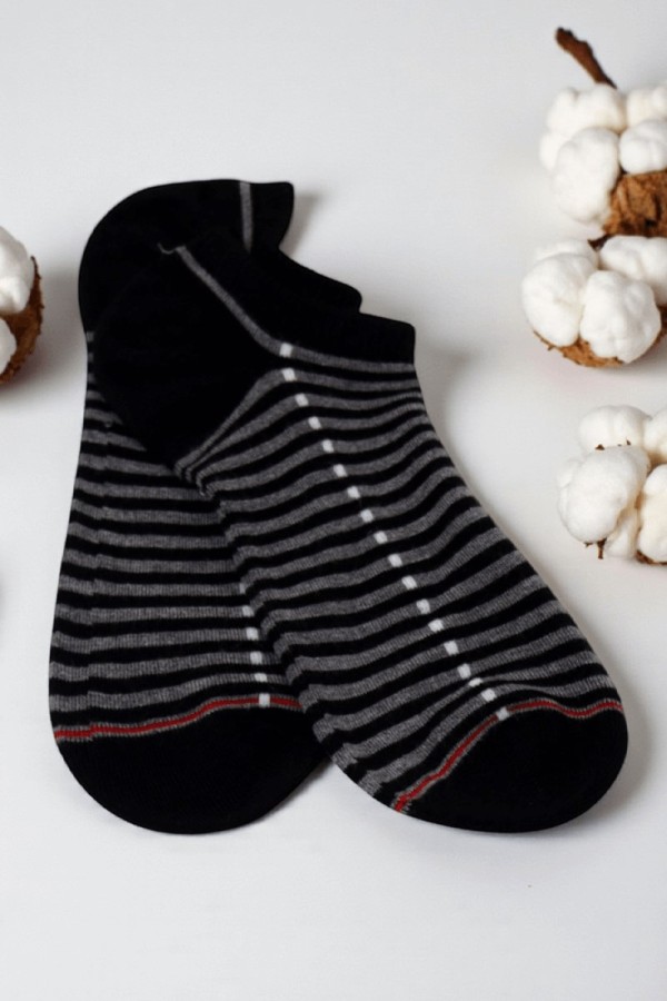 Dikişsiz Bambu Erkek Sneaker Çorap 9320-4