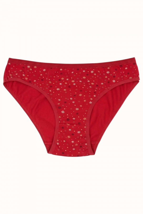 Dondeza 101 Desenli Kadın Slip Külot 8610-7