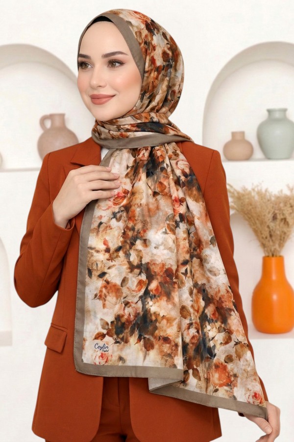 Organik Pamuk Soft Şal  6007-4