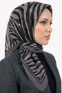 Desenli Flamlı Eşarp 6523-8