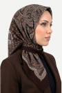 Desenli Flamlı Eşarp 6519-29