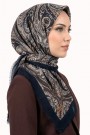 Desenli Flamlı Eşarp 6520-28