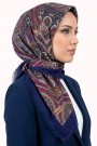Desenli Flamlı Eşarp 6520-26