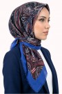 Desenli Flamlı Eşarp 6520-15