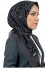 Desenli Flamlı Eşarp 6521-16