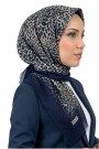 Desenli Flamlı Eşarp 6521-6