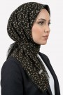 Desenli Flamlı Eşarp  6501-13