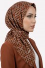 DESENLİ DESENLİ FLAMLI  Eşarp  6500-16