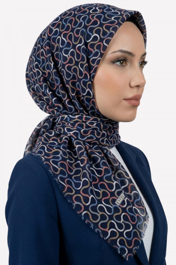 DESENLİ DESENLİ FLAMLI  Eşarp  6500-7