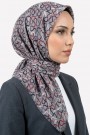DESENLİ DESENLİ FLAMLI  Eşarp  6500-5