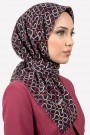 DESENLİ DESENLİ FLAMLI  Eşarp  6500-2
