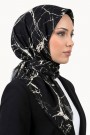 Desenli Flamlı  Eşarp  6503-6