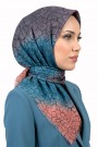 Desenli Flamlı Eşarp 6517-4