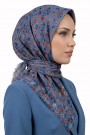 Desenli Flamlı Eşarp  6502-15