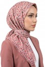 Desenli Flamlı  Eşarp  6501-3