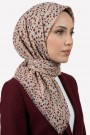 Desenli Flamlı  Eşarp  6501-6