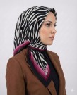 Desenli Mio Caz Eşarp 6301-3