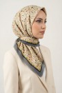Sinem Desenli Flamlı Eşarp 6505-13