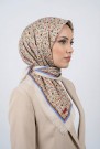 Sinem Desenli Flamlı Eşarp 6505-3