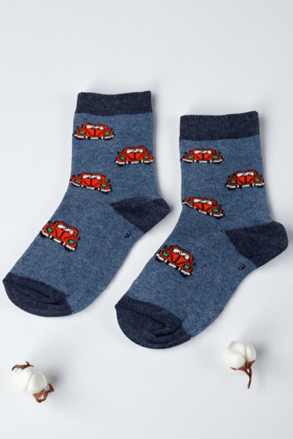 Vakre Erkek Çocuk Çorap (3-4 Yaş) 9405-10