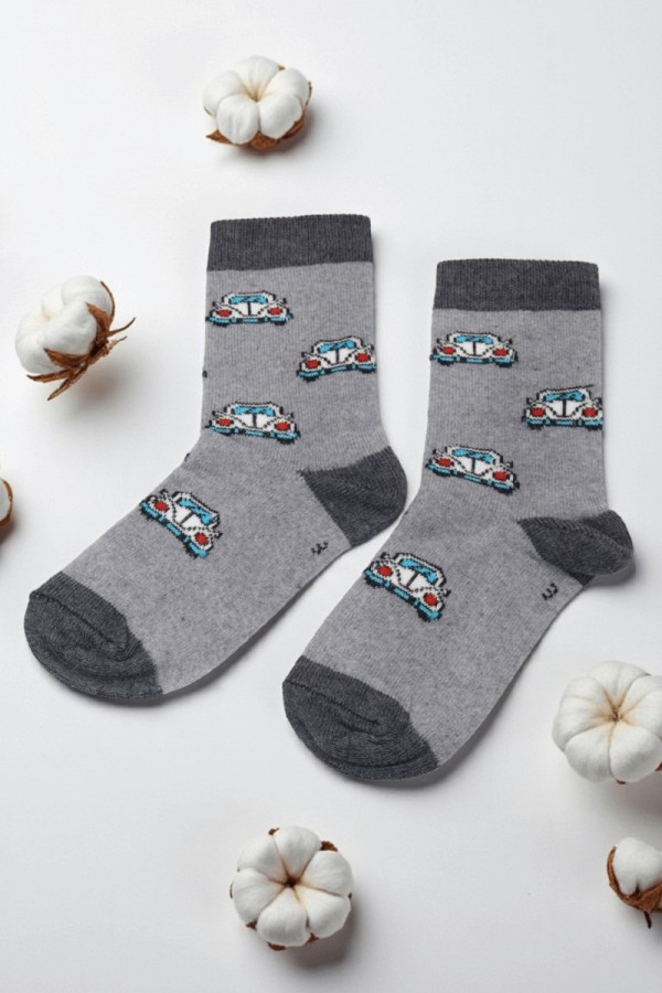 Vakre Erkek Çocuk Çorap (3-4 Yaş) 9405-12