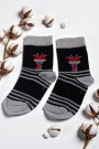 Vakre Erkek Çocuk Çorap (3-4 Yaş) 9405-19