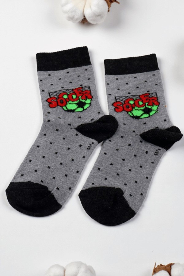 Vakre Erkek Çocuk Çorap (3-4 Yaş) 9405-24