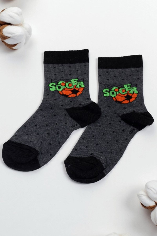 Vakre Erkek Çocuk Çorap (3-4 Yaş) 9405-25