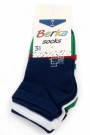 Berka Erkek Çocuk 3'lü Patik Çorap (3-4 Yaş) 9410-12