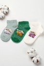 Berka Erkek Çocuk 3'lü Patik Çorap (3-4 Yaş) 9410-8