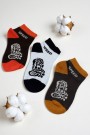 Berka 3'lü Erkek Çocuk Patik Çorap (5-6 Yaş) 9409-1