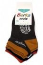 Berka 3'lü Erkek Çocuk Patik Çorap (5-6 Yaş) 9409-1