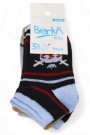 Berka 3'lü Erkek Çocuk Patik Çorap (5-6 Yaş) 9409-15