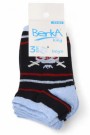Berka 3'lü Erkek Çocuk Patik Çorap (5-6 Yaş) 9409-16