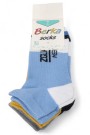Berka 3'lü Erkek Çocuk Patik Çorap (5-6 Yaş) 9409-18