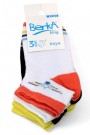 Berka 3'lü Erkek Çocuk Patik Çorap (5-6 Yaş) 9409-7