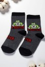 Vakre Erkek Çocuk Çorap (5-6 Yaş) 9404-12