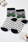 Vakre Erkek Çocuk Çorap (5-6 Yaş) 9404-13