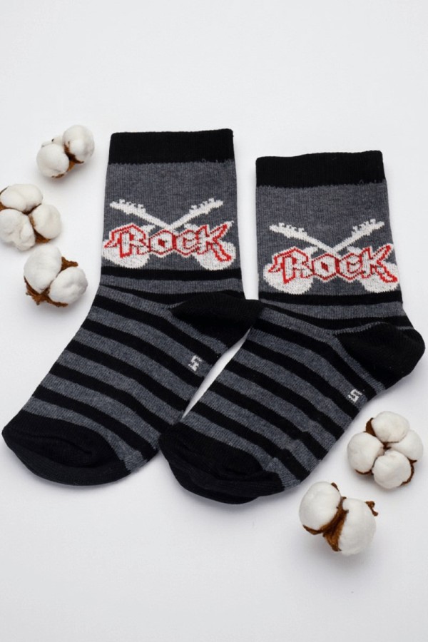 Vakre Erkek Çocuk Çorap (5-6 Yaş) 9404-14